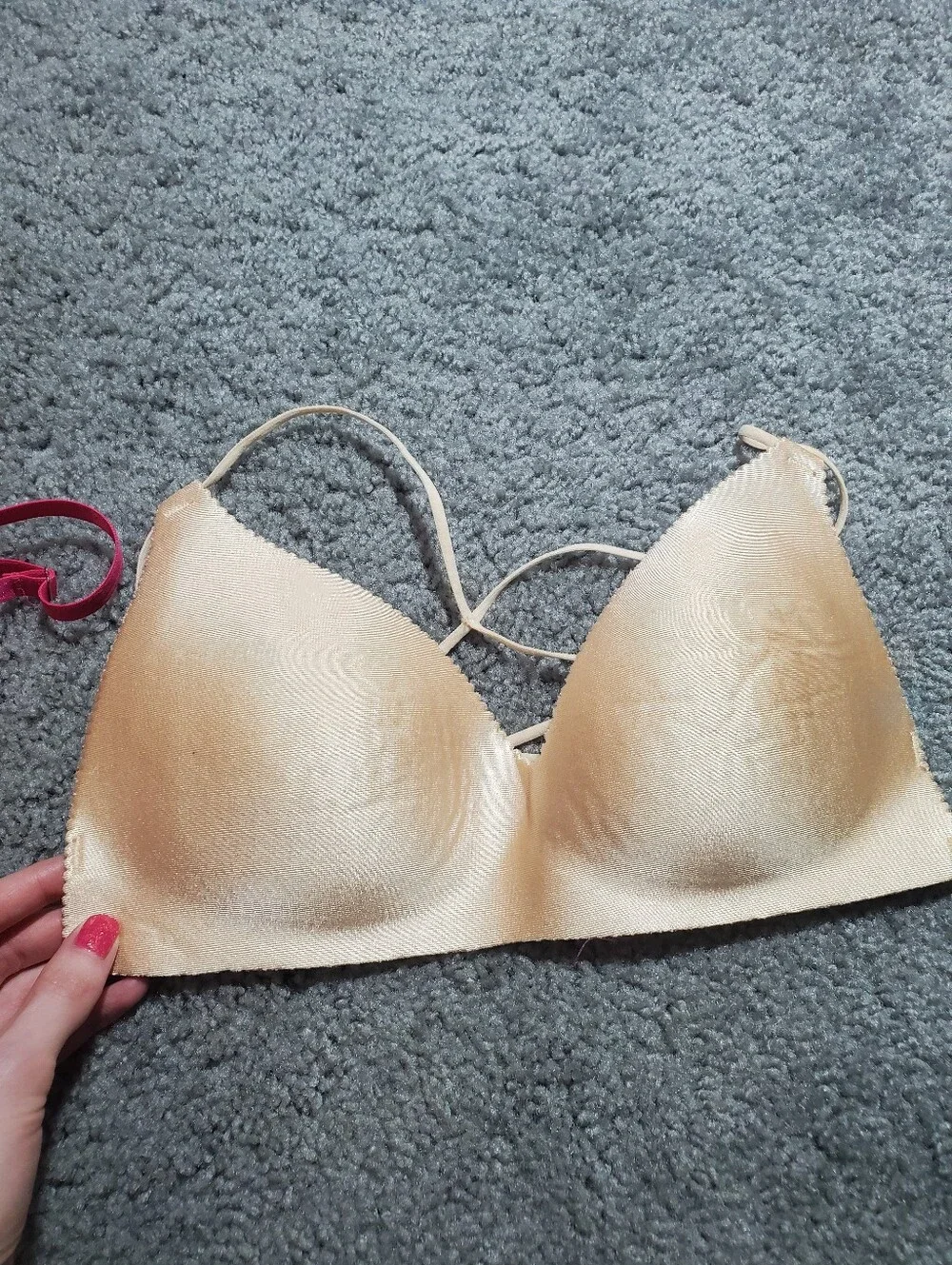 Everyday Comfort Seamless Bra Bundle - Ivory, Gray, Black, Fuchsia